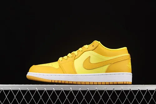 All categories Air Jordan Jordan series basketball shoes Air Jordan 1 Low Air Jordan 1 Low AJ1 Joe 1 lemon yellow low-top cultural and leisure sports sneakers DN6998-700